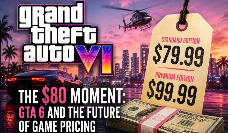 The $80 Moment: GTA 6 and the Future of Game Pricing