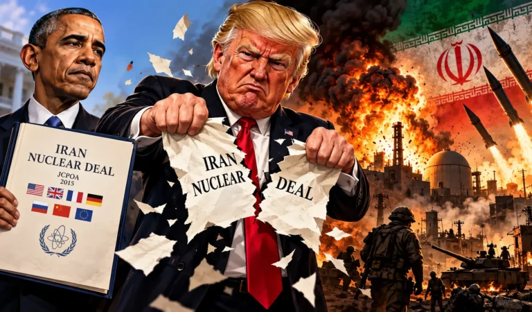 Trump Tore Up the Iran Nuclear Deal. Eight Years Later, America Went to War.