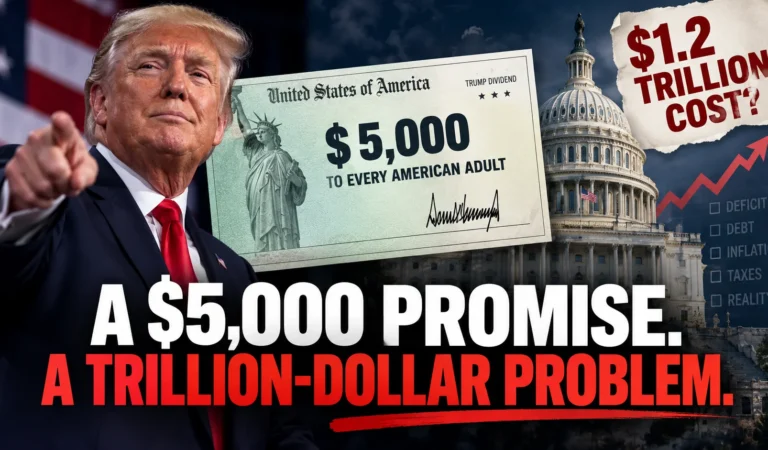 Trump Promises Every American Adult $5,000. The Math Is Absolutely Brutal