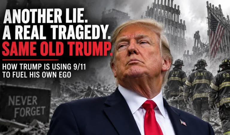 Trump’s Latest 9/11 Story Turns Tragedy Into Another Story About Trump
